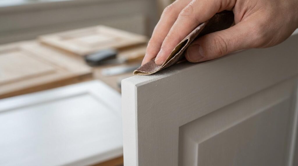 lakering af køkkenfronter