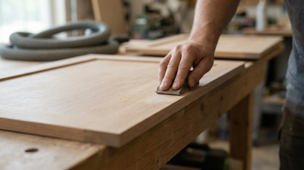 sprøjtemaling af køkkenlåger