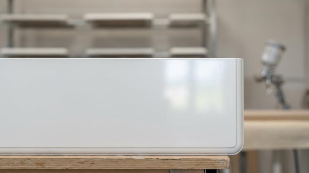 sprøjtemaling af skuffefronter