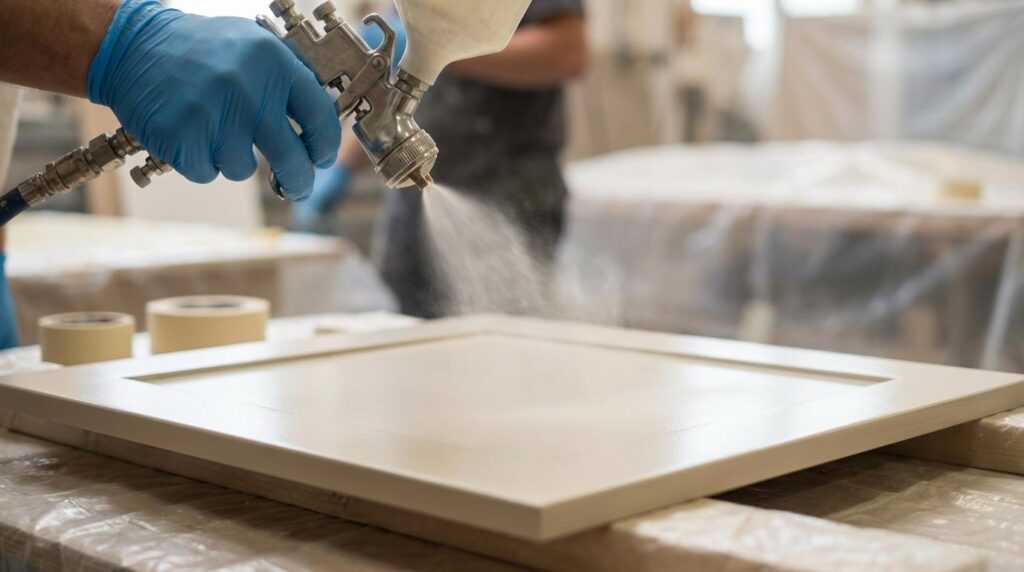 sprøjtemaling køkken