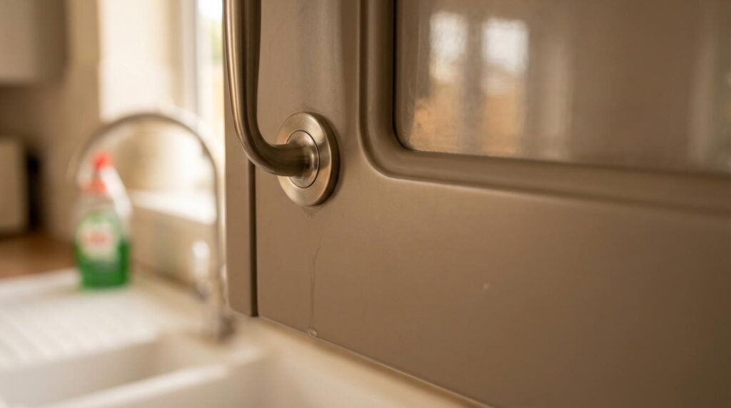 sprøjtelakering af køkkenlåger